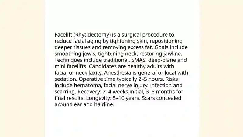 Plastic surgery 4