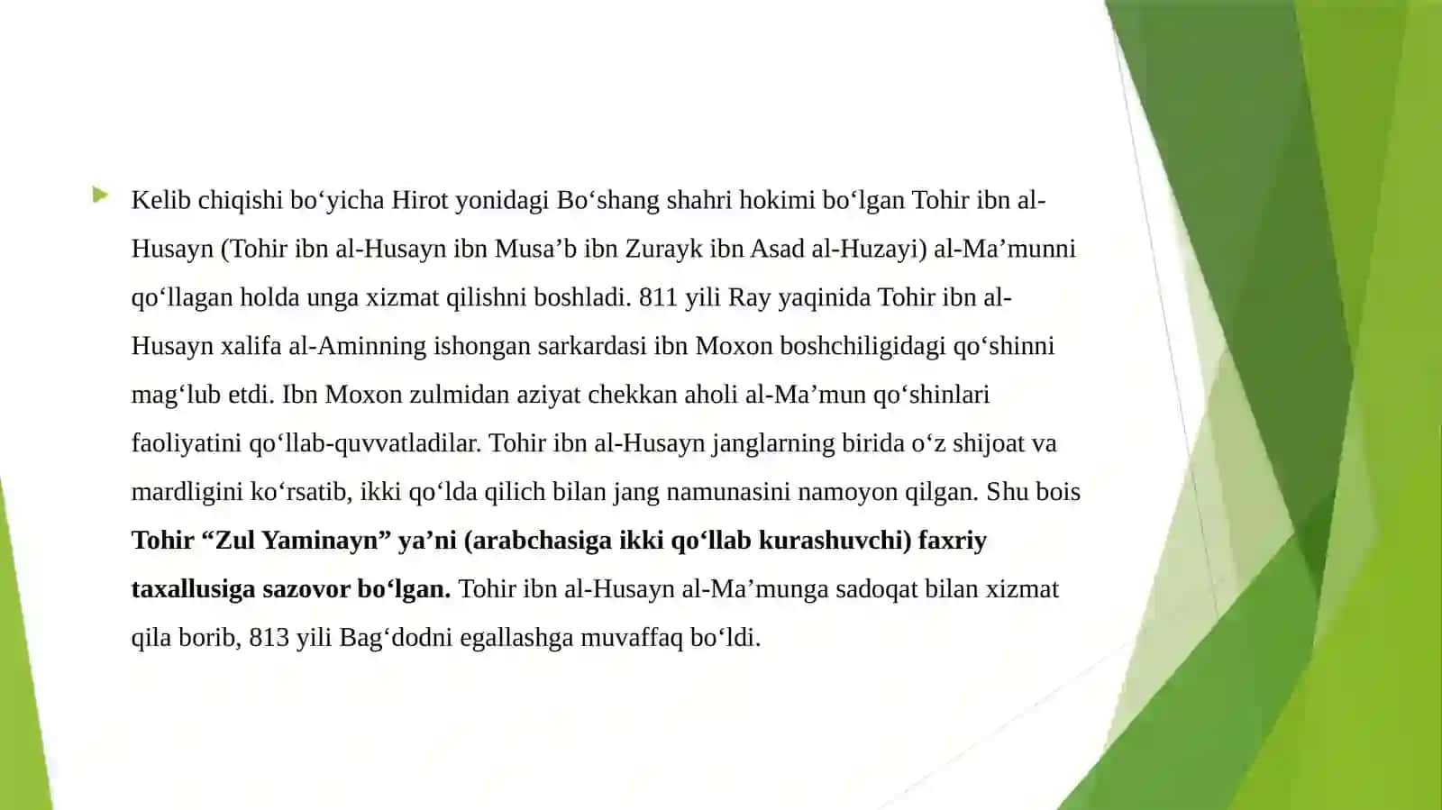 Tohiriylar, Safforiylar, Somoniylar va Qoraxoniylar davlatlari 4