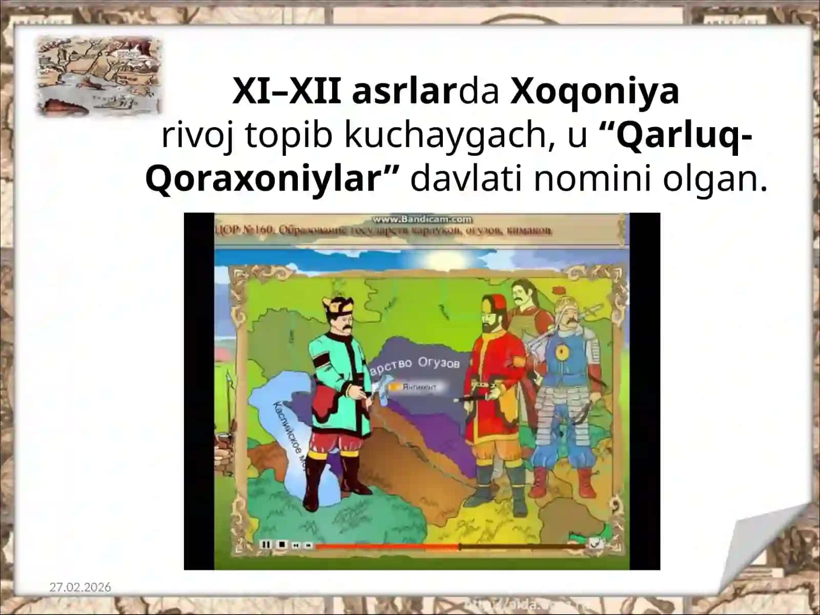 Qoraxoniylar 4