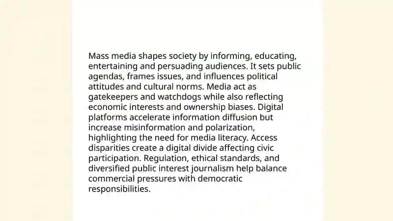 Mass Media History 4