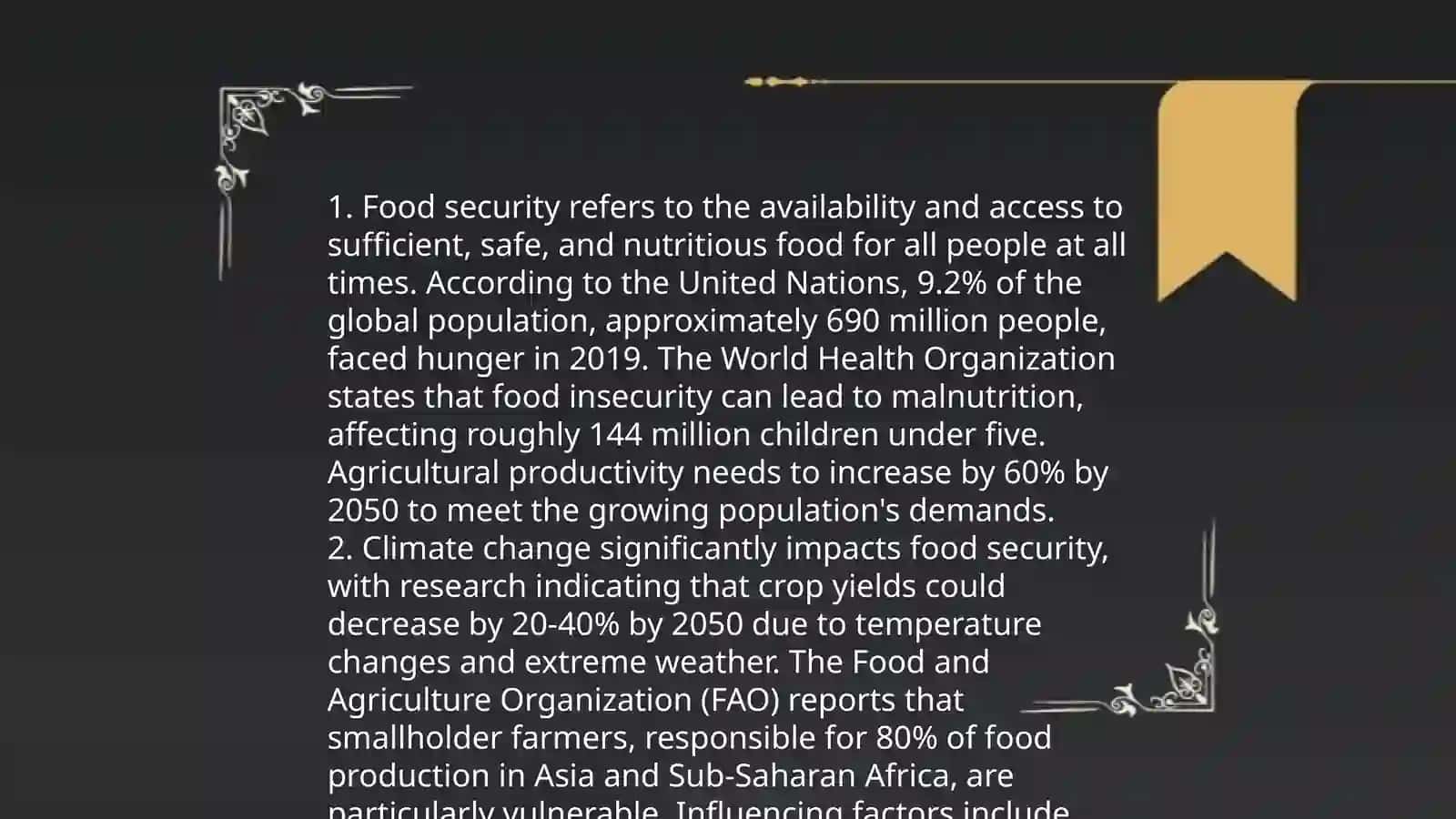 Global problems 4