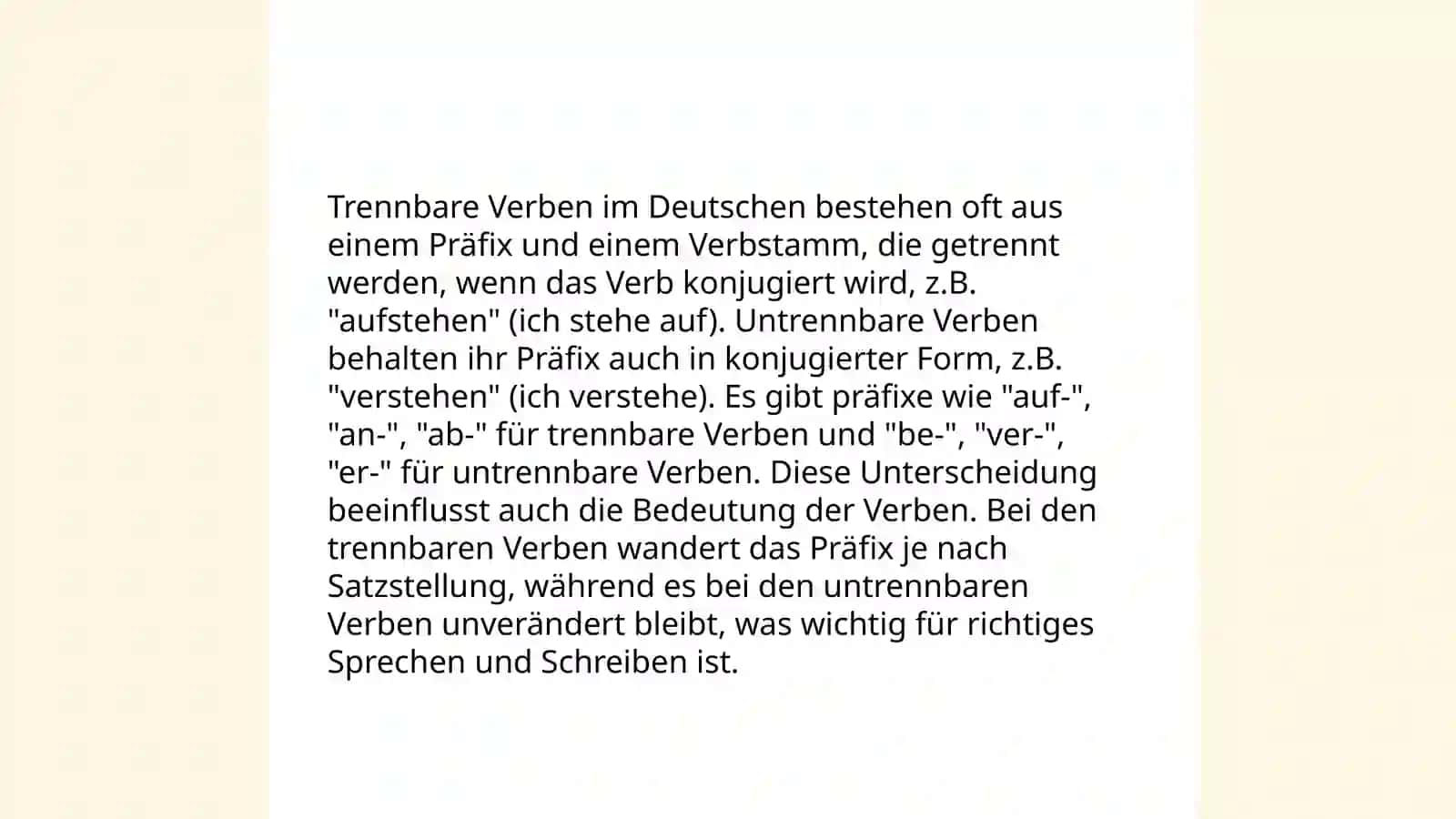 Verben 4