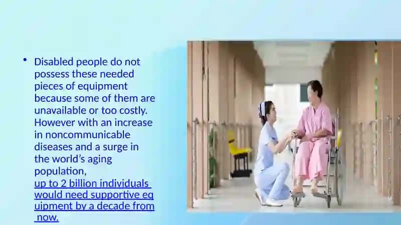 Assistive technology for people with disabilities 4