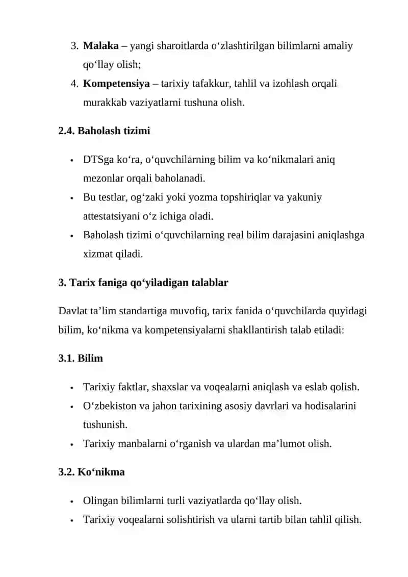 Davlat ta’lim standartlari 4