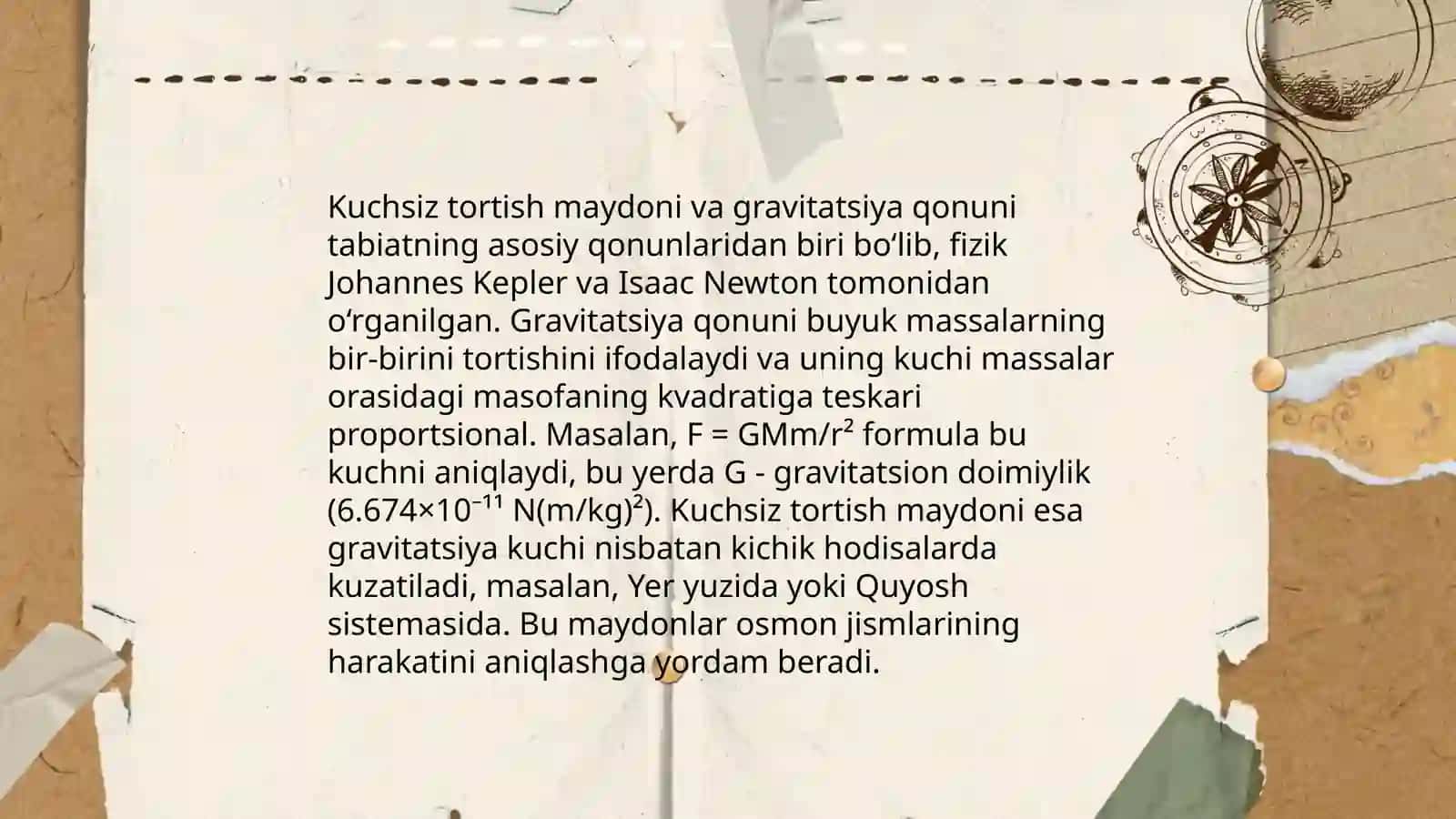 Kuchsiz tortish maydoni 4