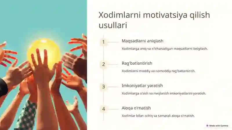 Menejmentda motivatsiya 4