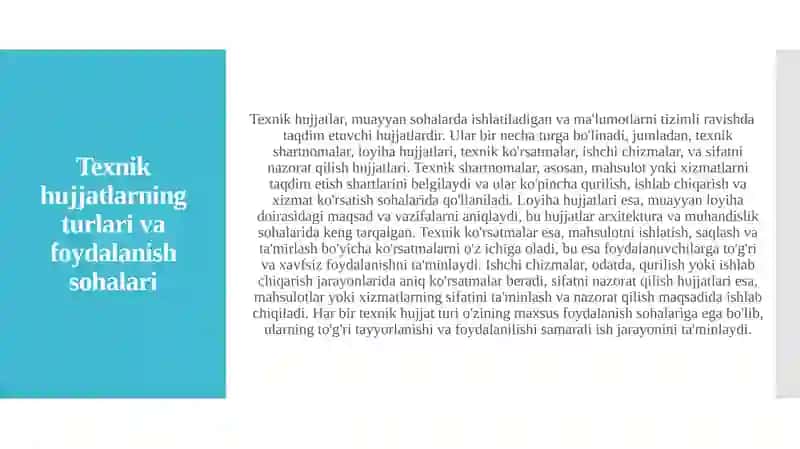Normativ va texnik hujatlar 4