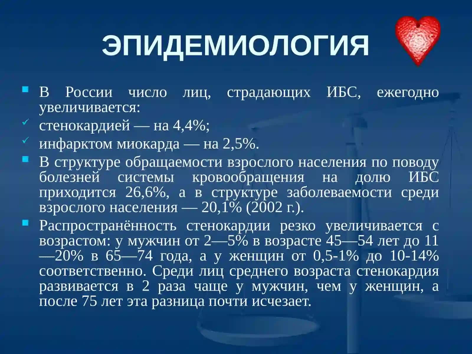 ИШЕМИЧЕСКАЯ БОЛЕЗНЬ СЕРДЦА 4
