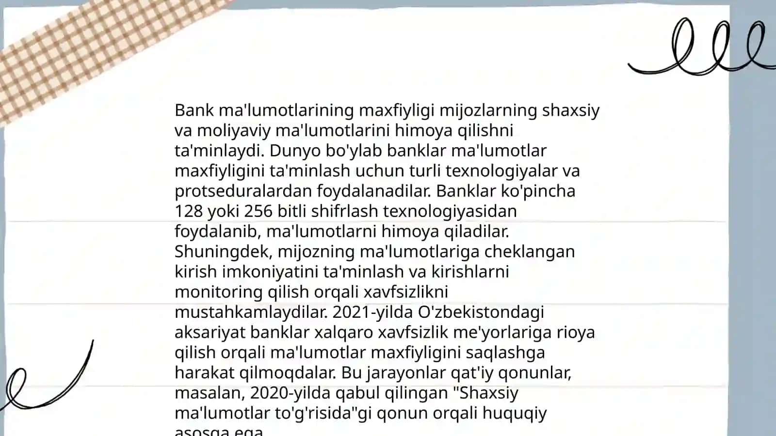 BANK SIRI TO‘G‘RISIDA 4