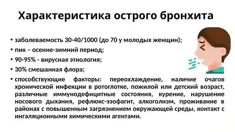 Острый бронхит 4