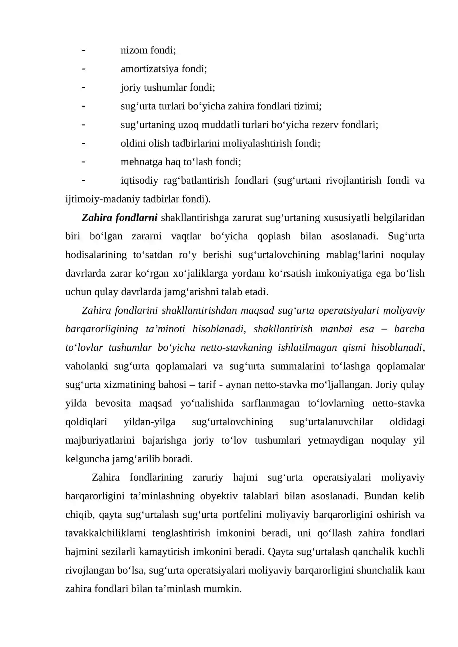 Sug‘urta kompaniyasining moliyasi 4