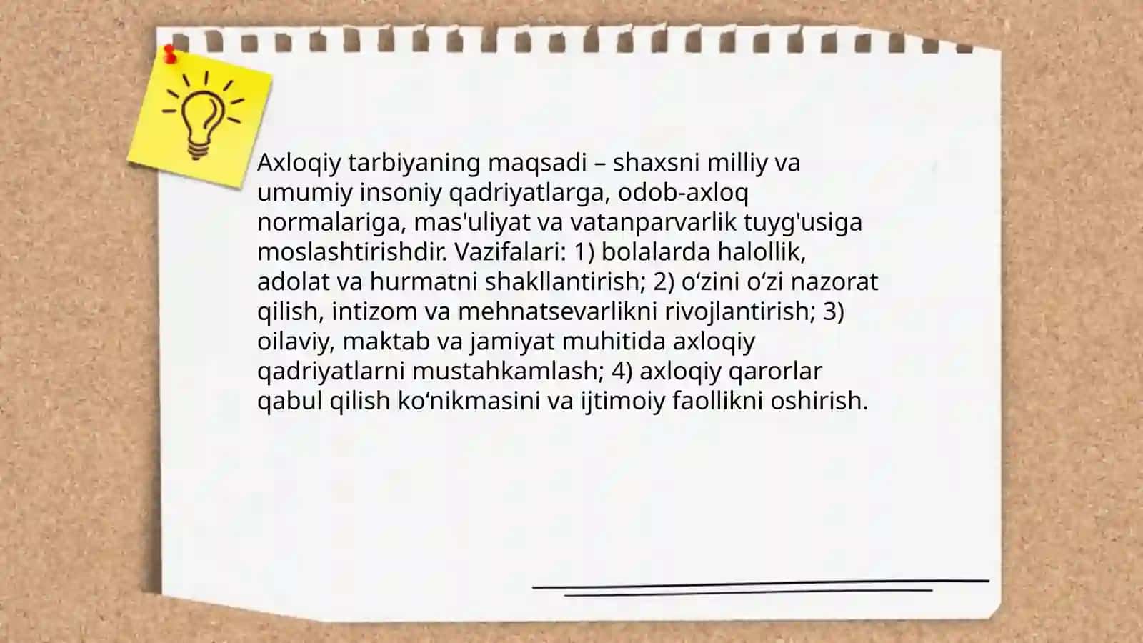 Axloqiy tarbiya 4