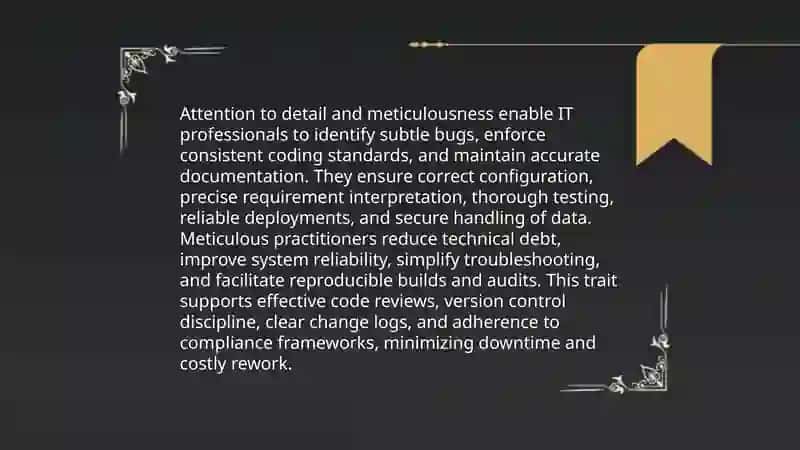 Personality Traits of IT Professionals 4