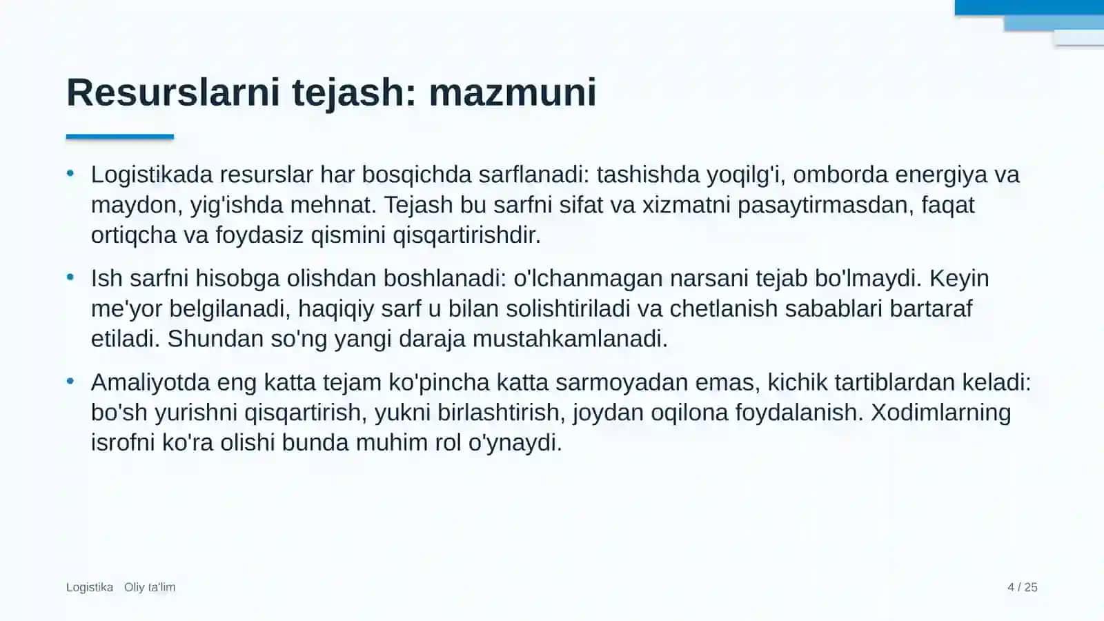 Sport turizmida resurslarni tejash 4