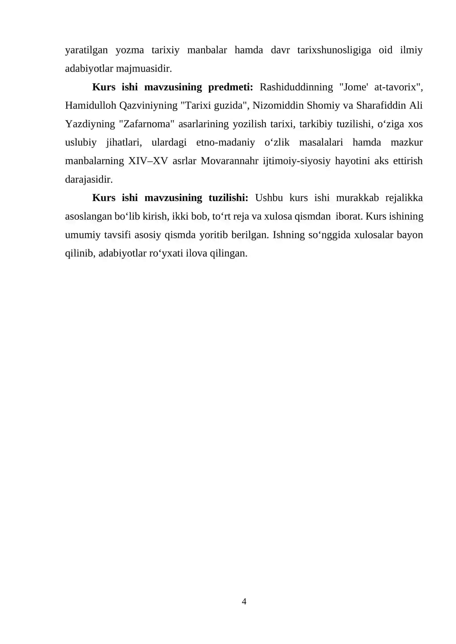 AMIR TEMUR VA TEMURIYLAR DAVRI MANBASHUNOSLIGI 4