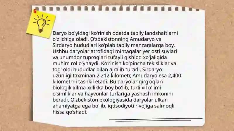 Tabiatni tasvirlash 4