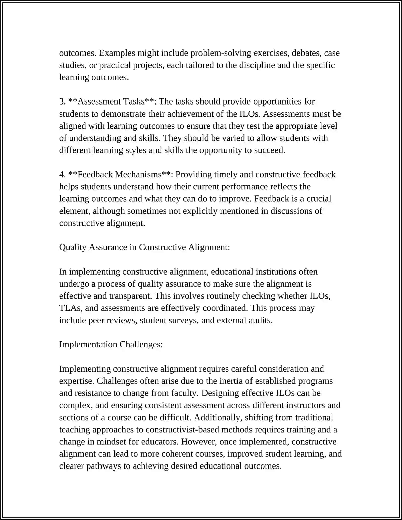 Constructive Alignment Principles 4