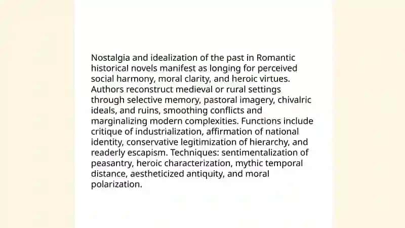 Regressive Romanticism 4