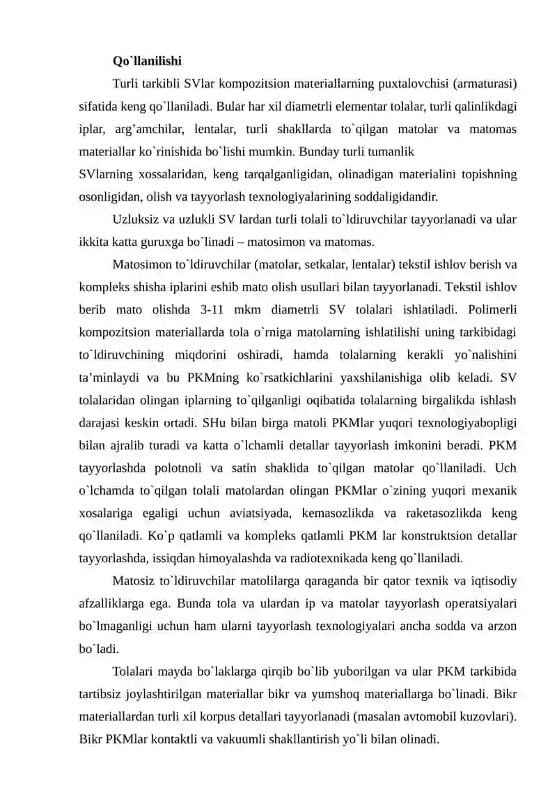 POLIMER KOMPOZIT MATERIALLARNING NAZARIY ASOSLARI 4