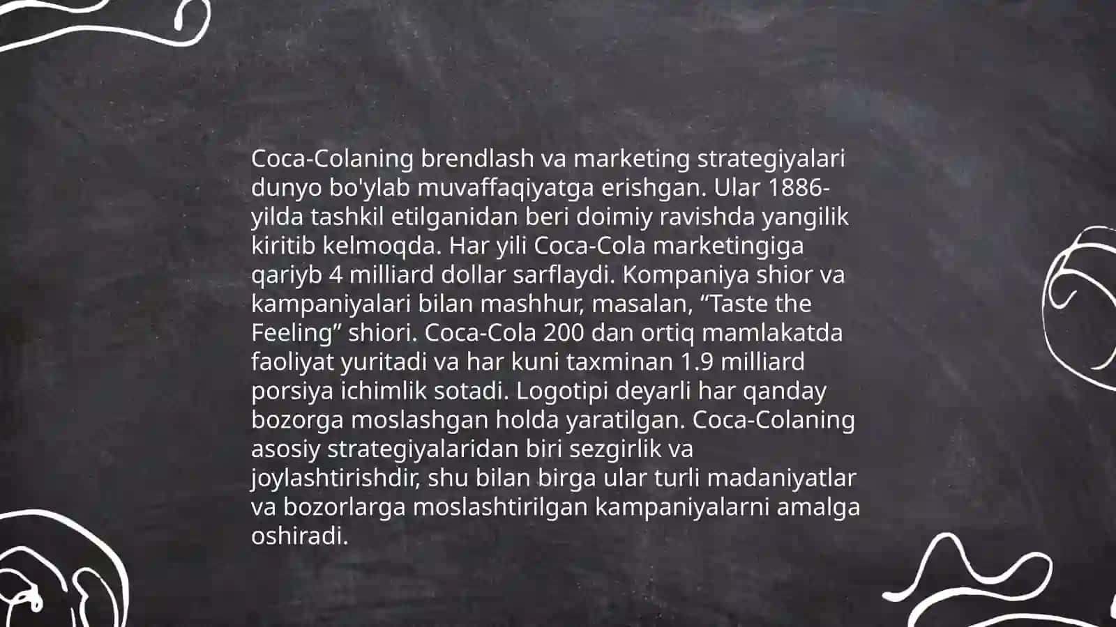Coca-Cola kompaniyasining tarixiy rivojlanishi 4