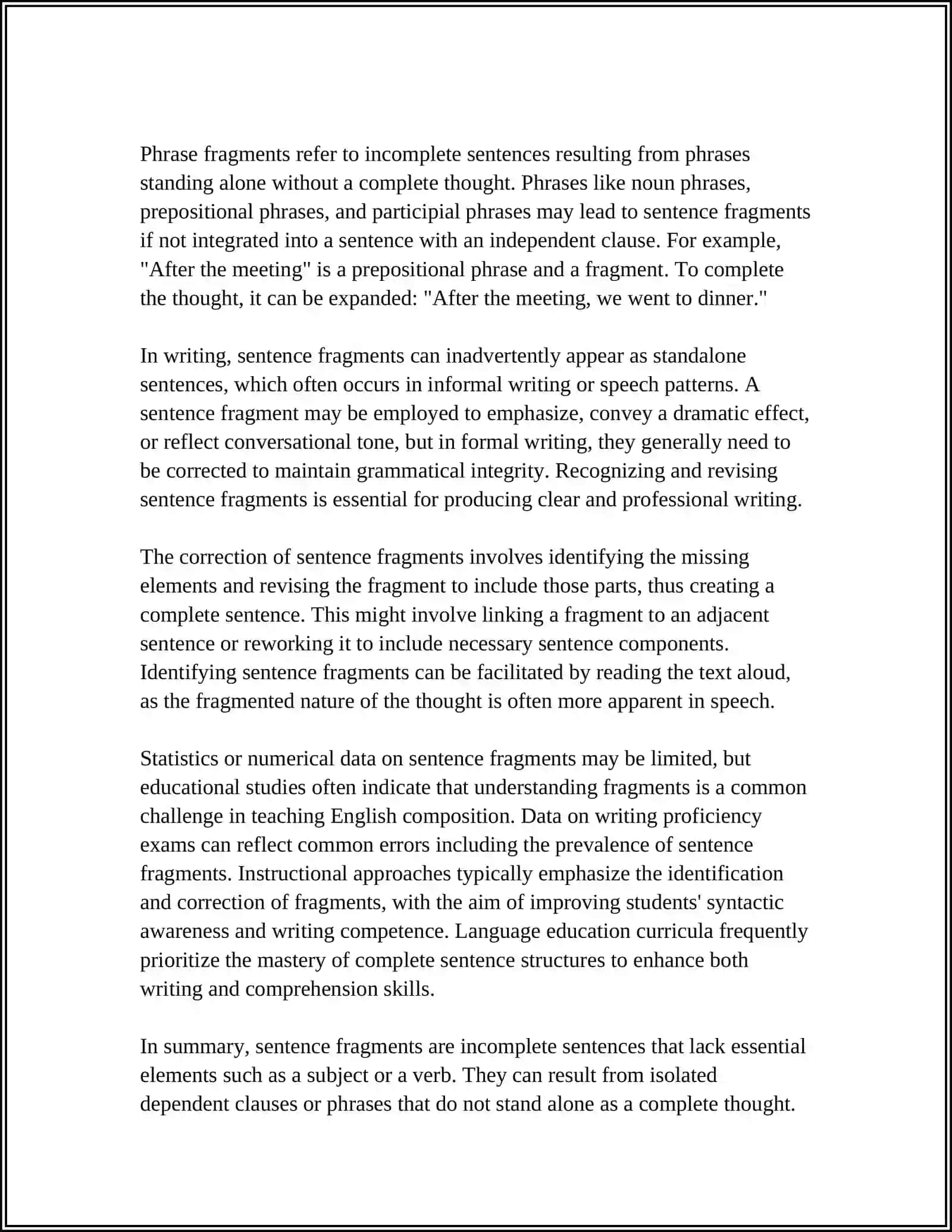 THE SECOND PART OF SENTENCES 4