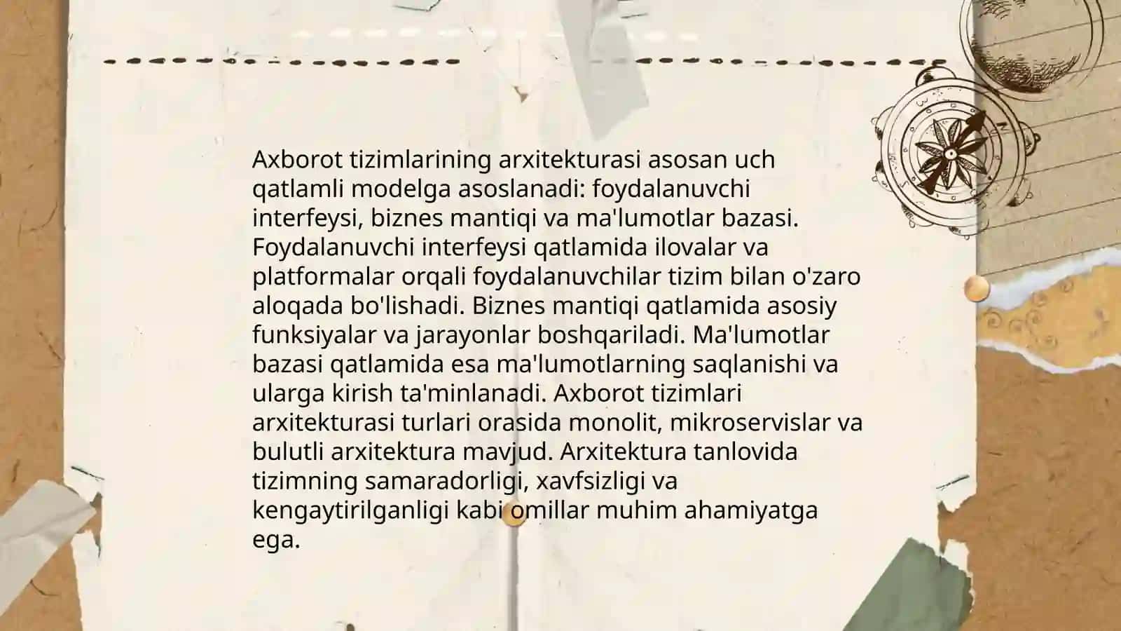 Axborot tizimlari va turlari 4