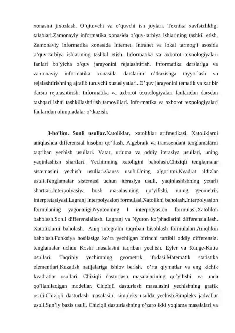 XORIJIY MAMLAKATLARDA BOSHLANG ICH SINFLARDA INFORMARIKA TA’LIMMMG TAHLILI O‘TKATISH 4