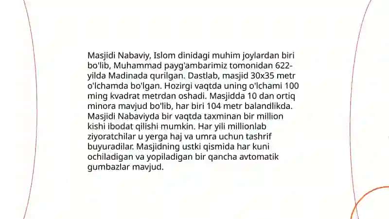 Muqaddas qadamjolar 4