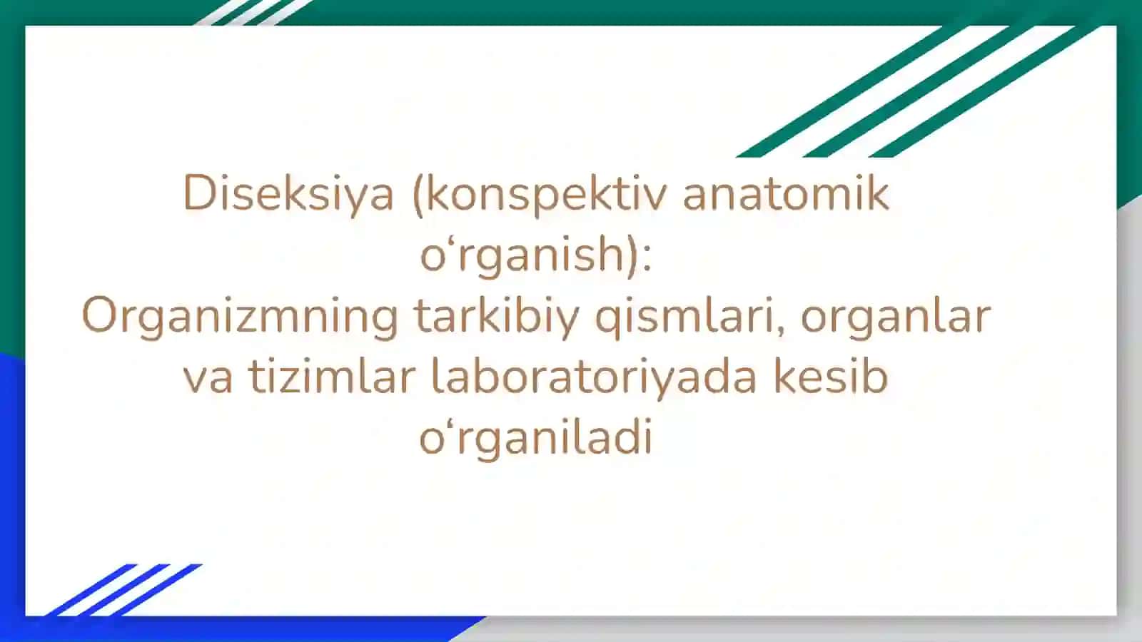 Anatomıya örganıw usulları 4