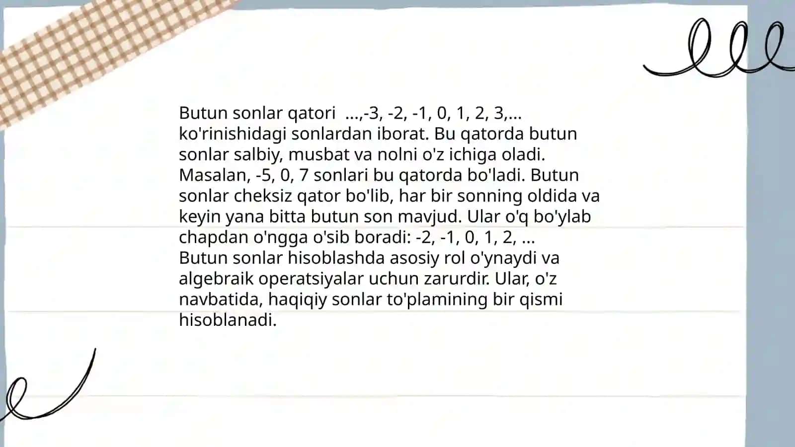 Butun sonni hisoblash 4