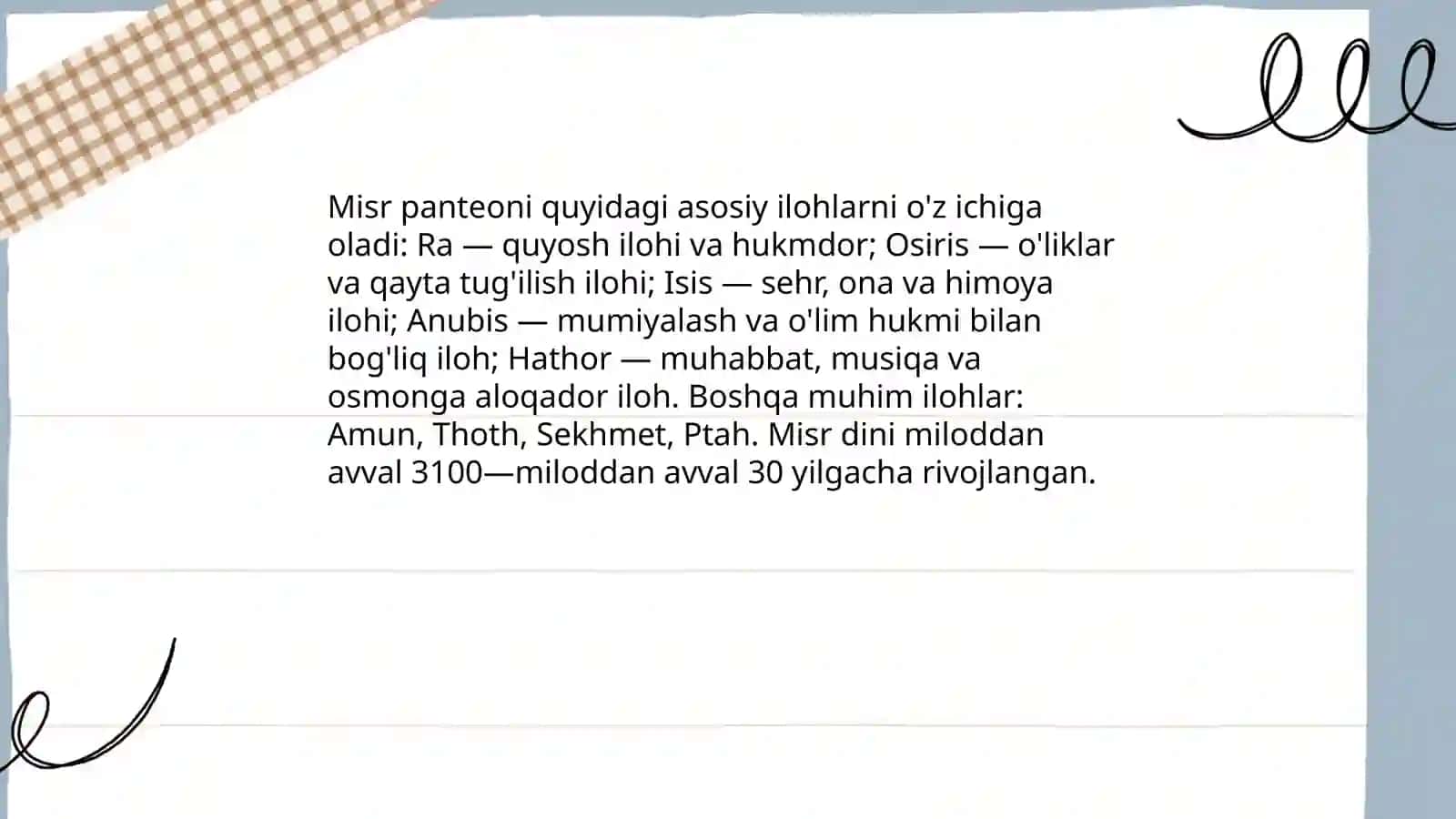 Qadimgi Msir va uning dini 4