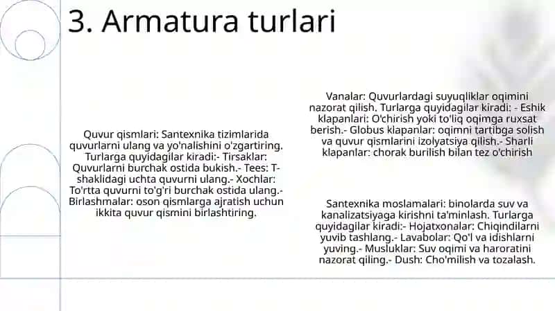 Quvurlar Va Armaturalar 4