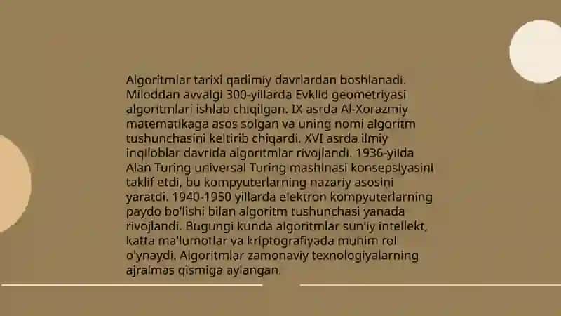 Algoritmlar 4
