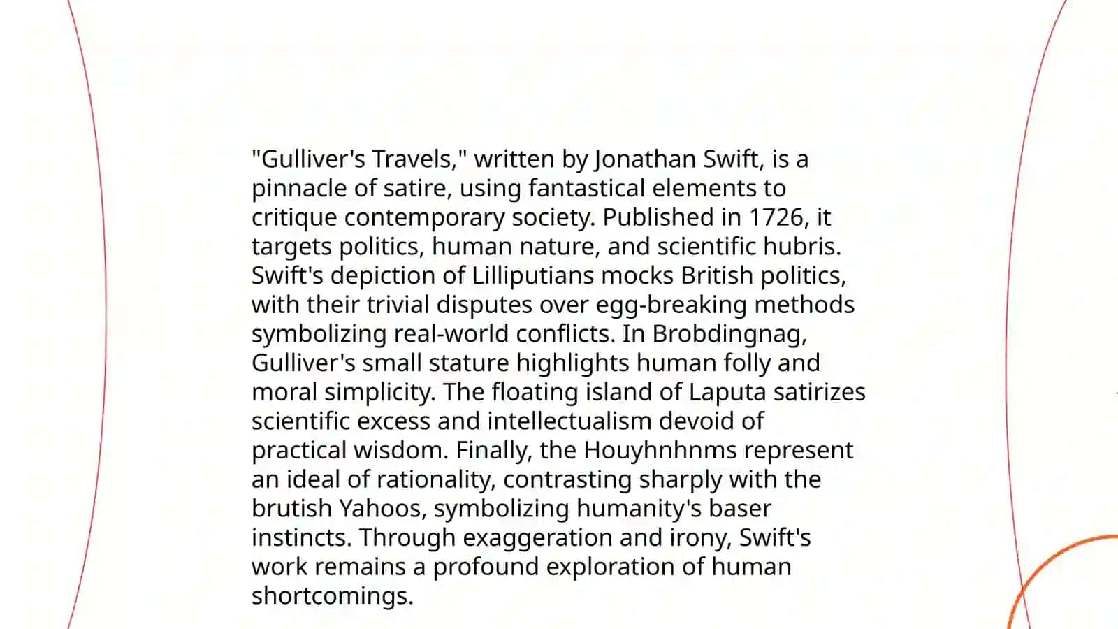 Gulliver's travels by Jonathan Swift 4