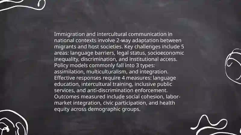 Language Policy and National Cohesion 4