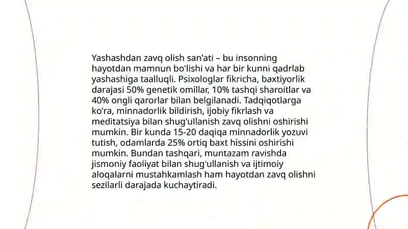 Yashash baxti 4