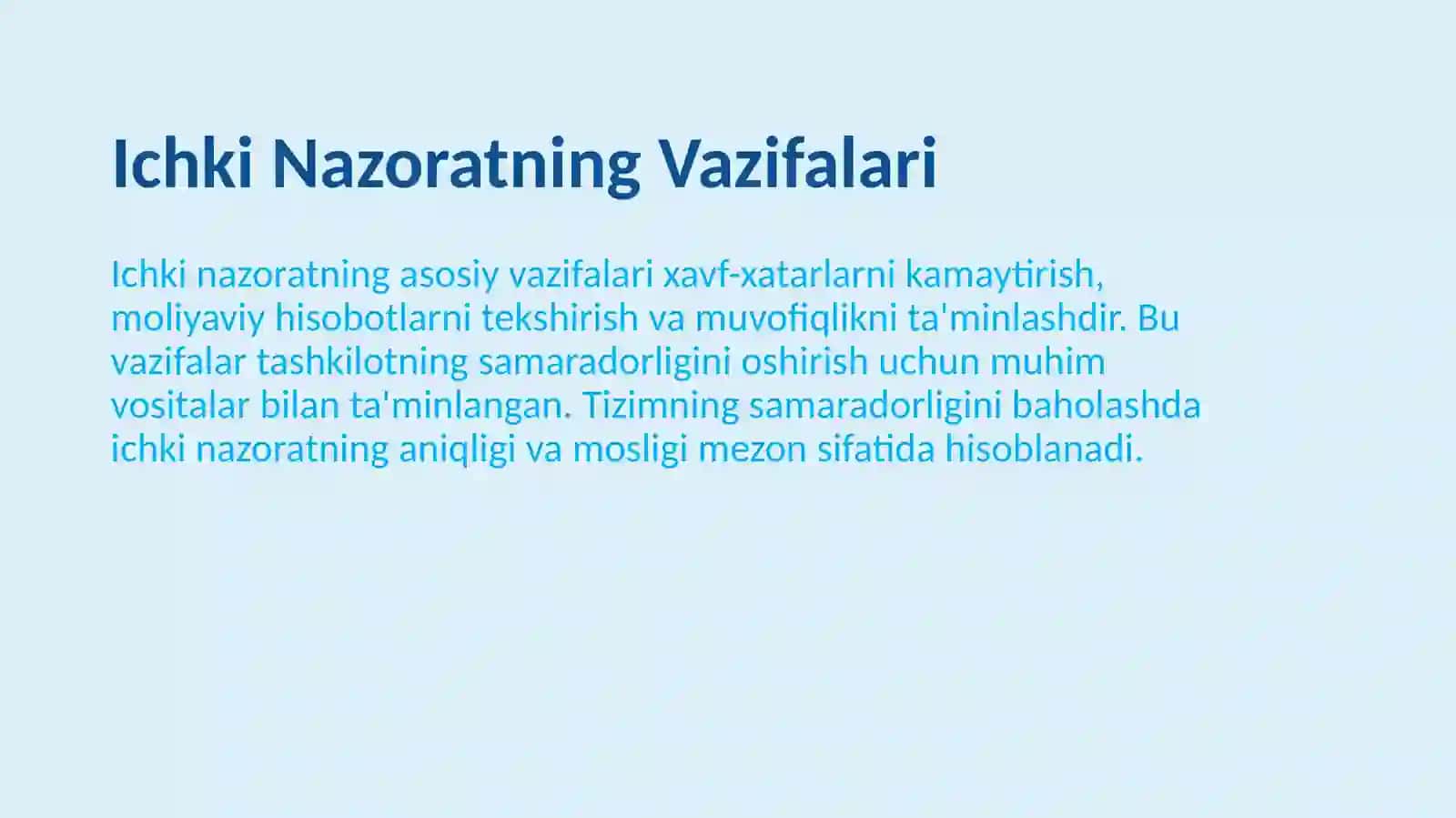 Bank ichki nazorati 4