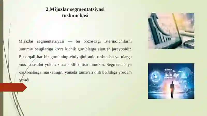 Mijozlar segmentatsiyasi va bozorni klaster tahlili 4