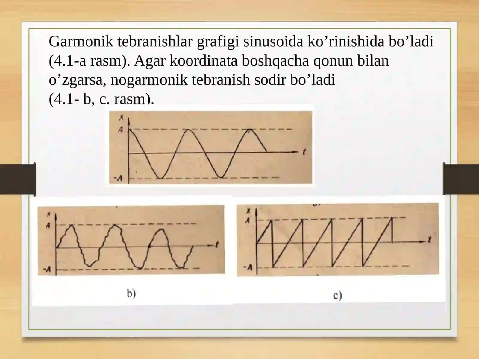 MEXANIK TEBRANISHLAR VA TO’LQINLAR 4