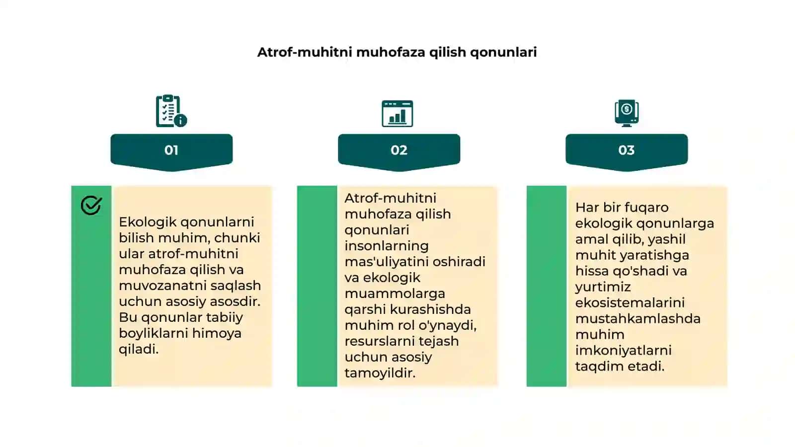 Ekologik qonunlar 4