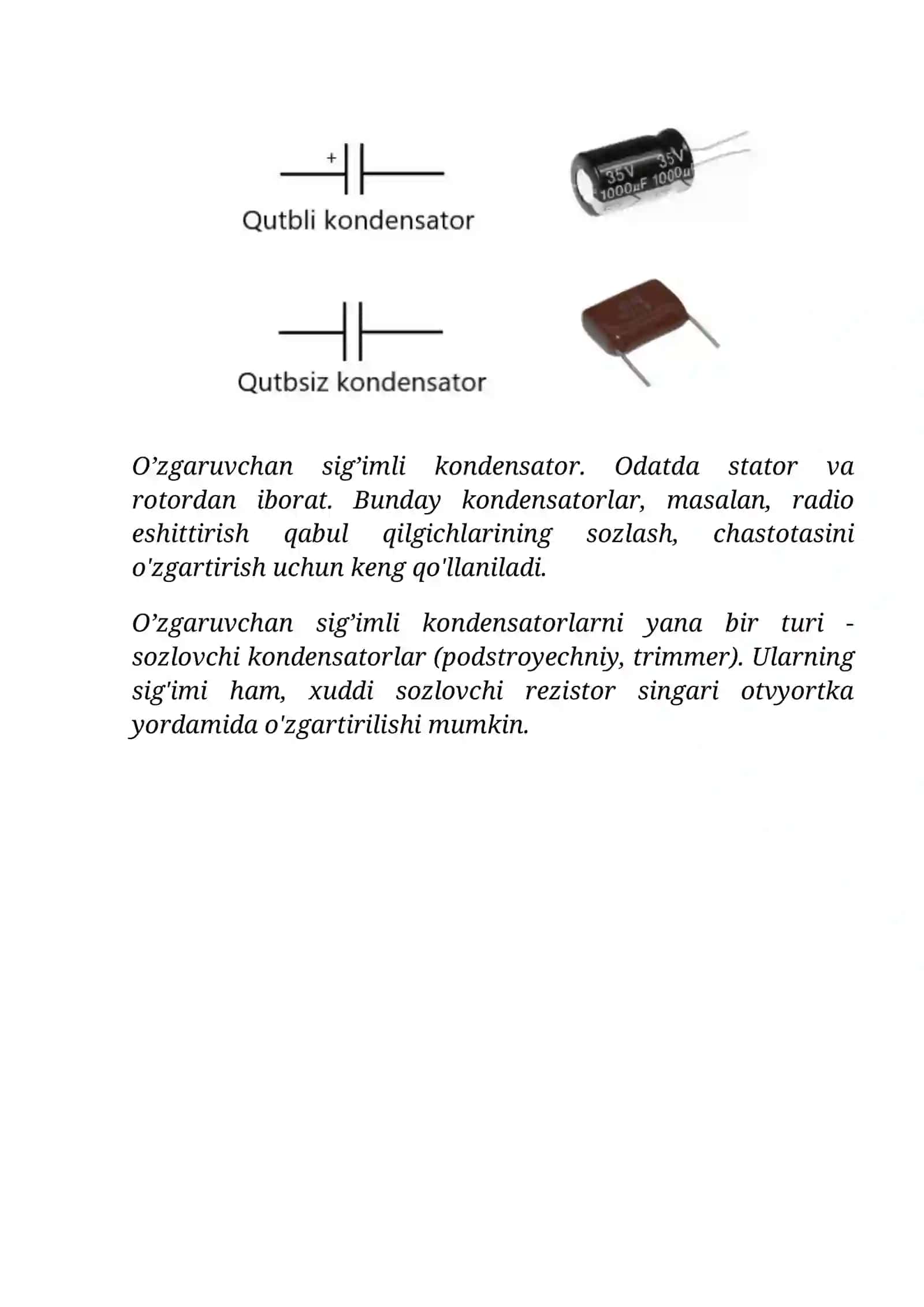 Elektron sxemalarni o'qish 4