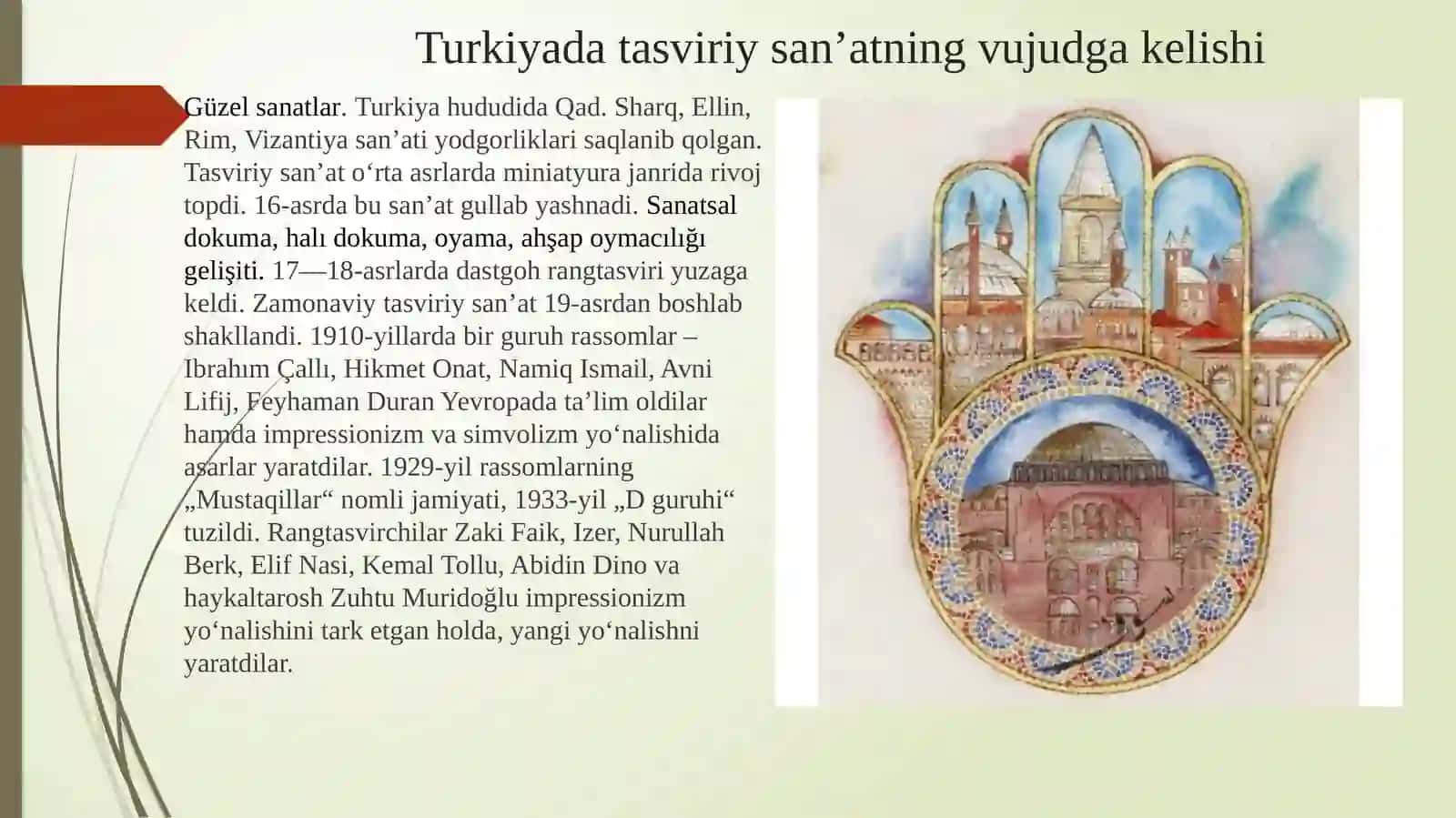 Turkiya davlatining san’at va madaniyatlari 4