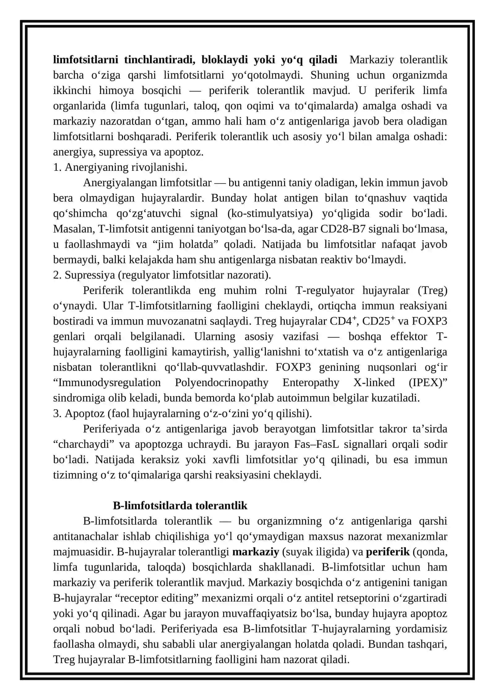 immunologik tolerantlik 4