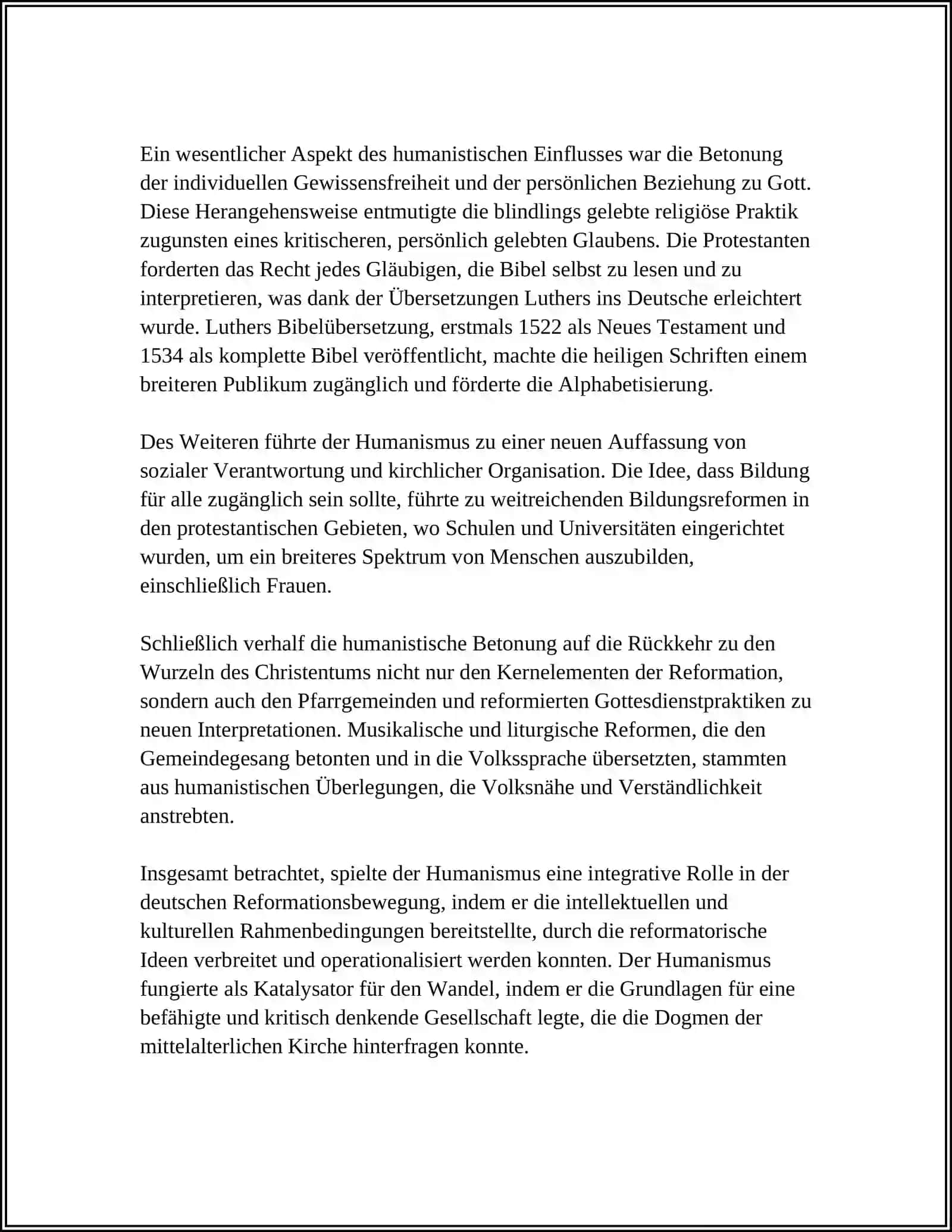 HUMANISMUS UND REFORMATION LITERATUR 4