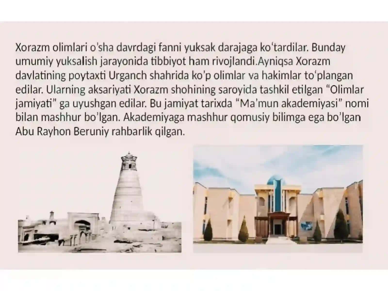 Xorazmshohlar davrida tibbiyot 4