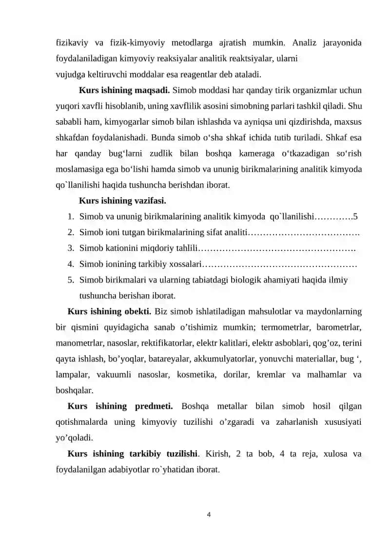 Simobning analitik kimyosi 4