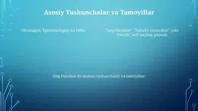 Ong Falsafasi 4
