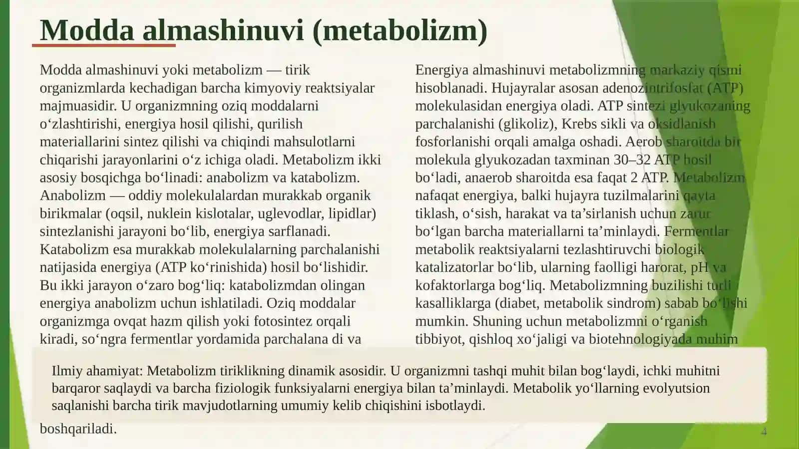 TIRIK ORGANIZMLARGA XOS XUSUSIYATLAR 4