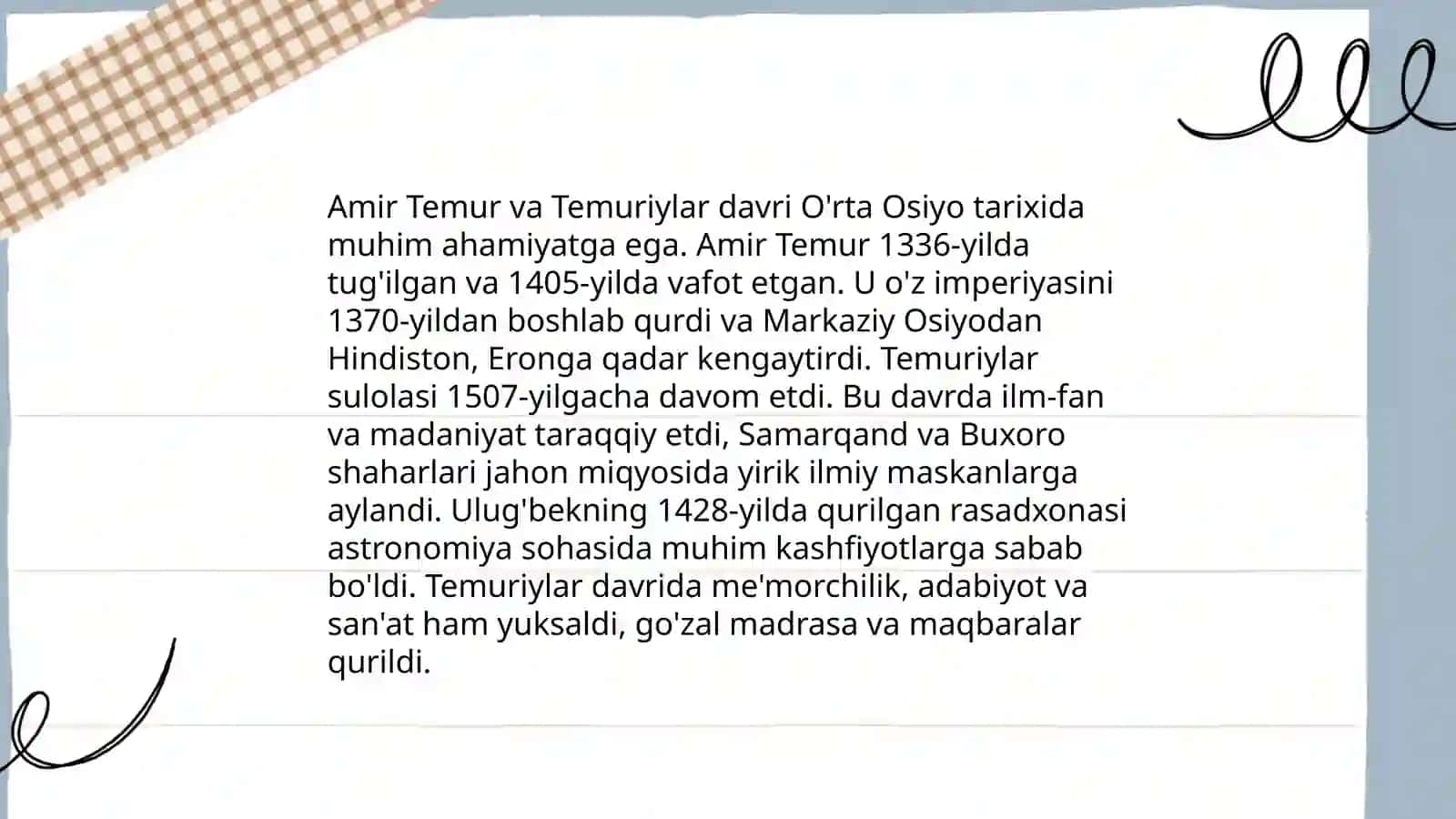 O'zbekiston Respublikasi tarixiy ahamiyati 4