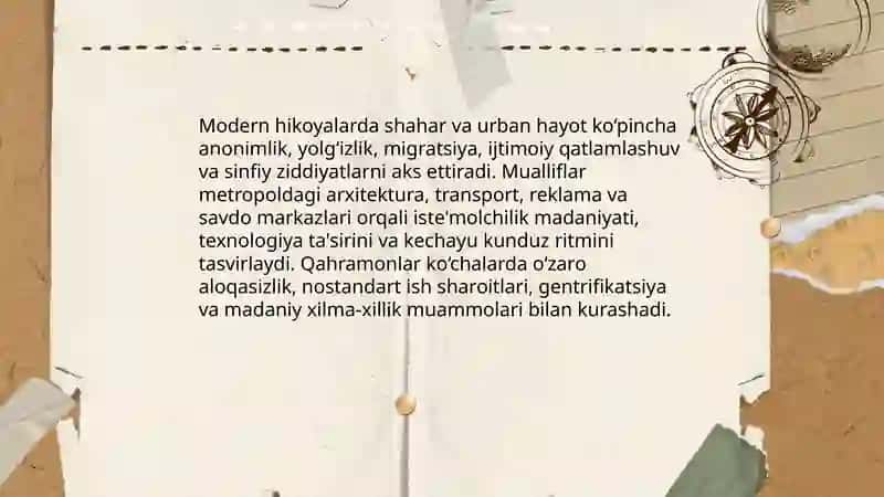 Modern hikoyalar 4